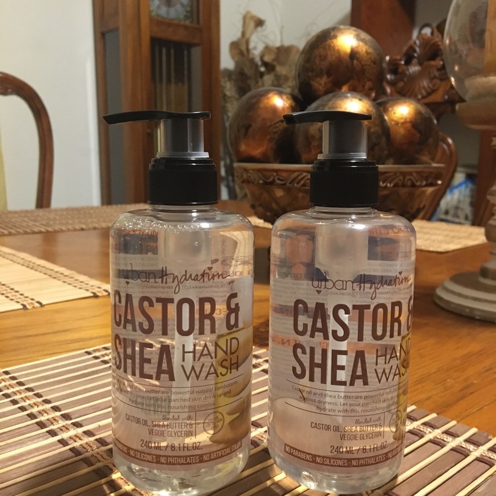2 for $10 Urban Hydration  SHEA BUTTER/CASTOR OIL